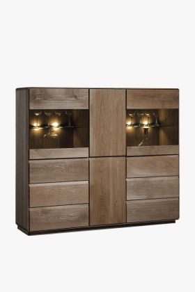 Sekretär Esszimmer Eiche gebrannte Farbe modern Helsinki 47